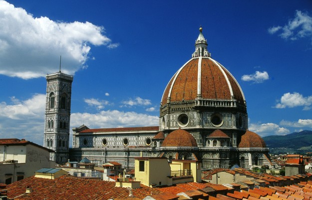 Italy, Florence,View of the Dome, 2000